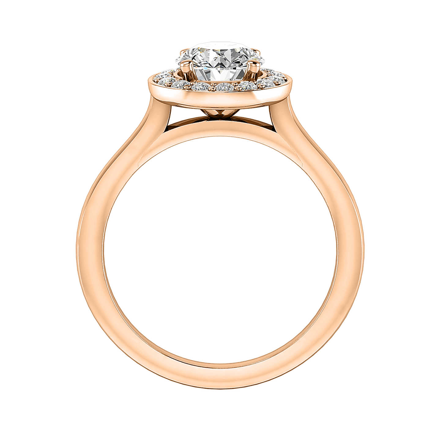 Layla Halo Engagement Ring