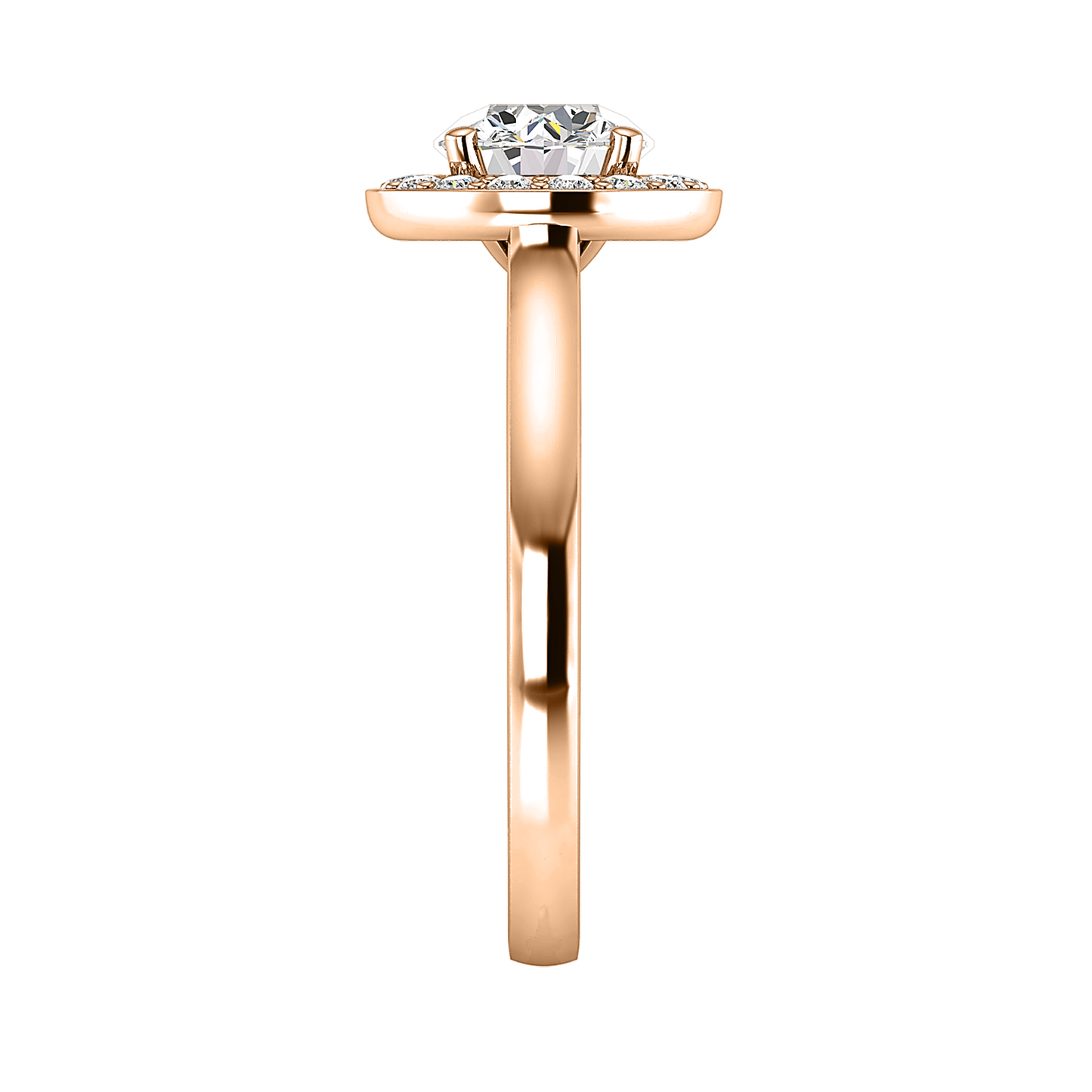 Layla Halo Engagement Ring
