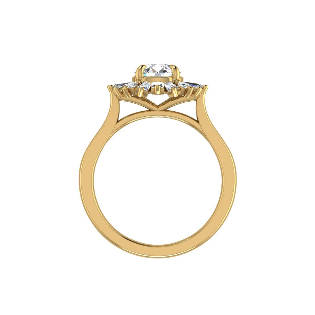 Alice Ballerina Halo Ring