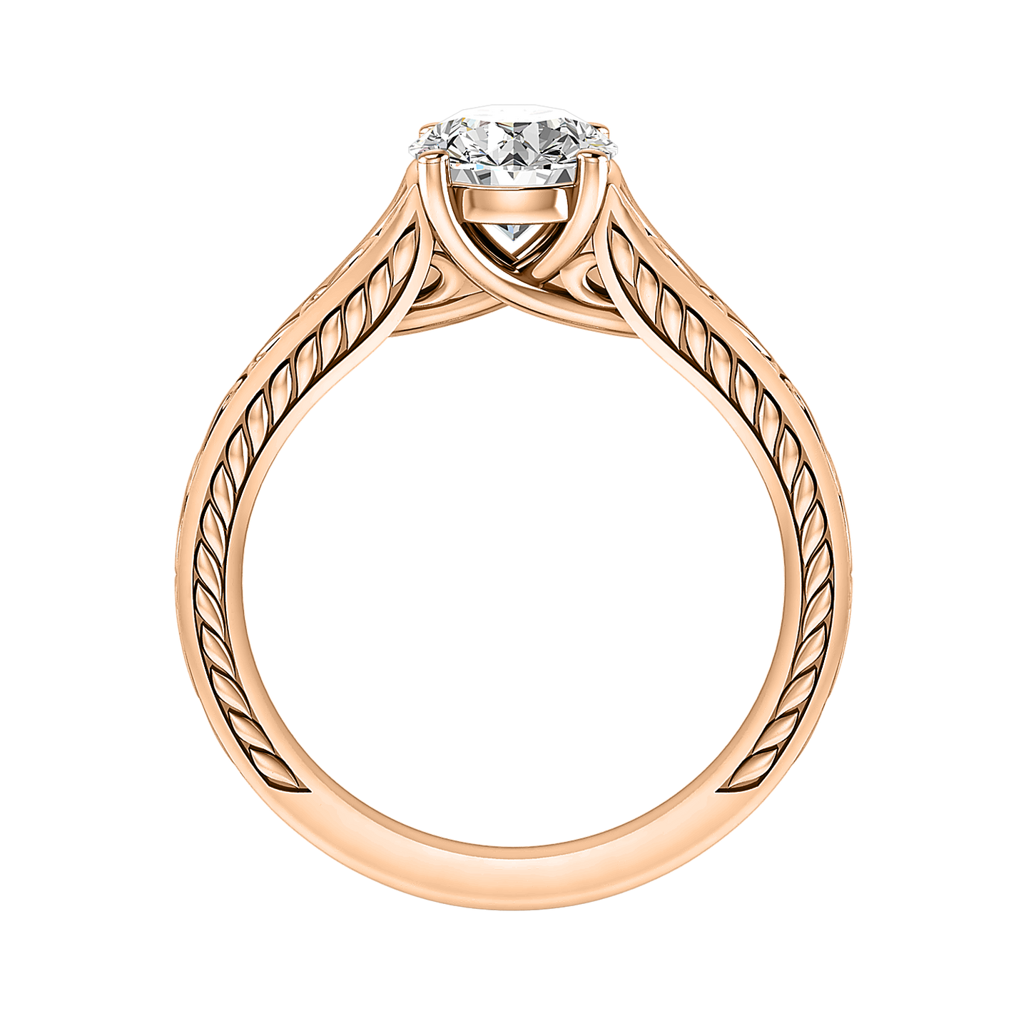 Emma 4 Prong Solitaire Engagement Ring