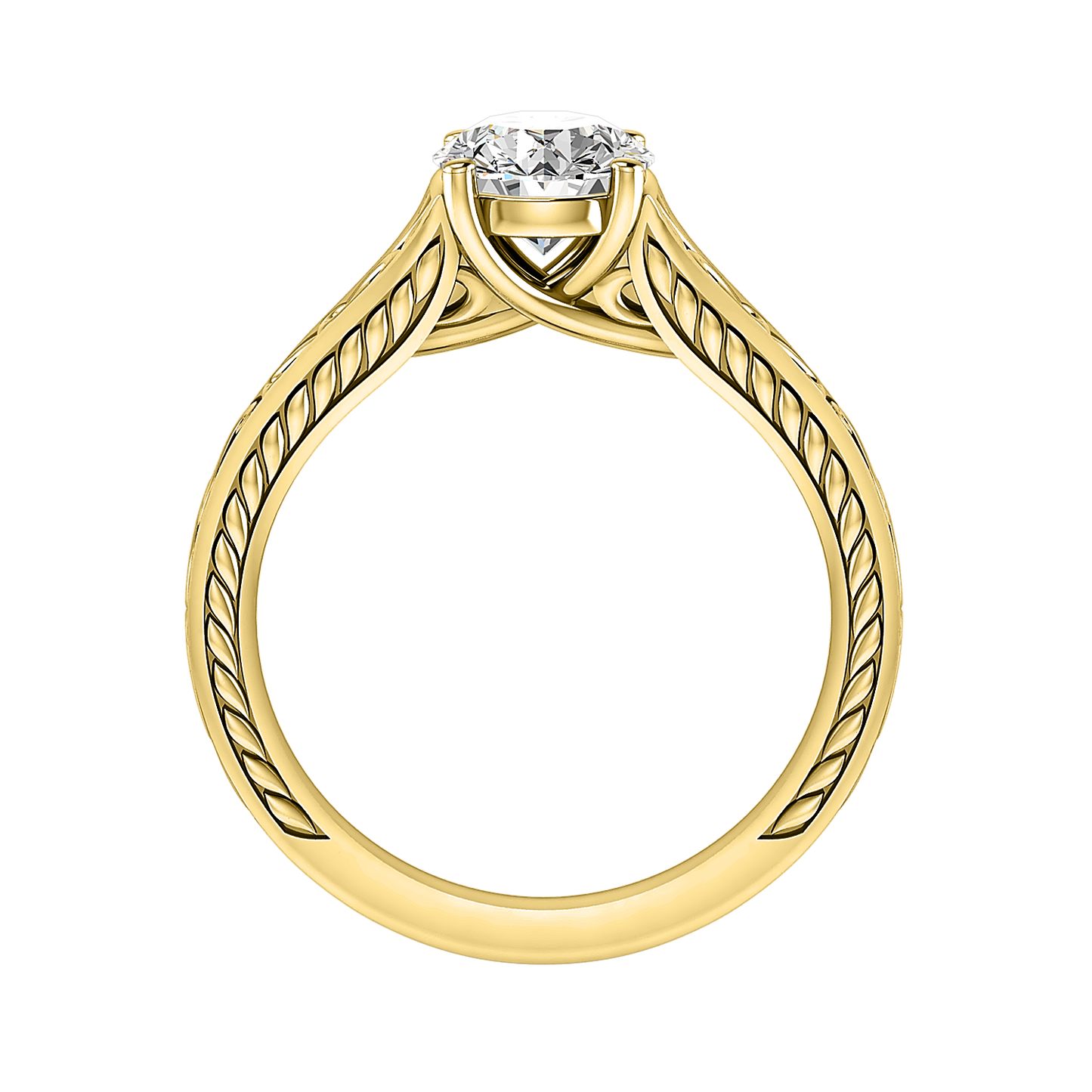 Emma 4 Prong Solitaire Engagement Ring