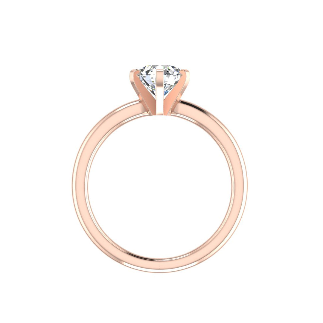 Ilana 6 Prong Solitaire Engagement Ring