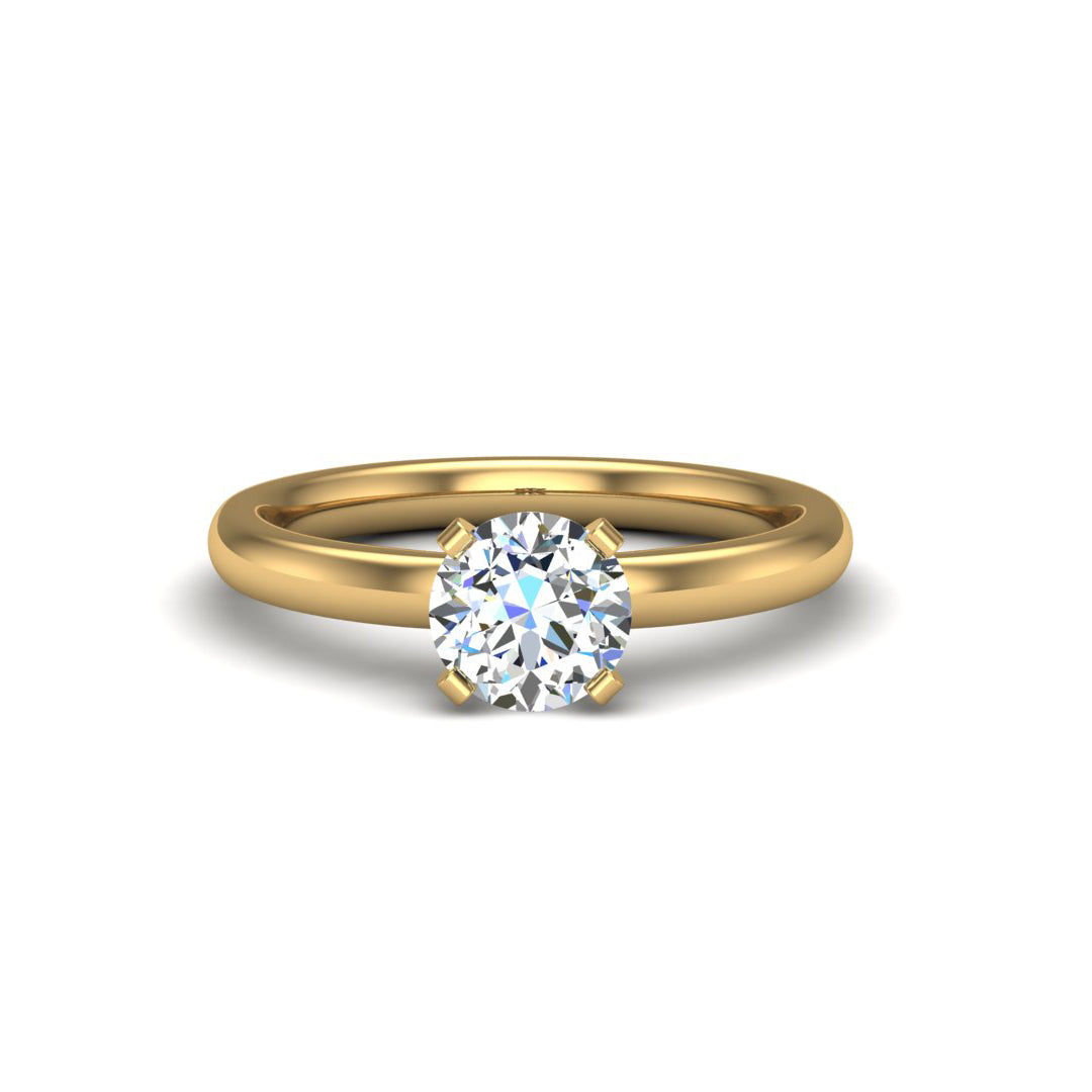 Lillian 4 Prong Solitaire Engagement Ring