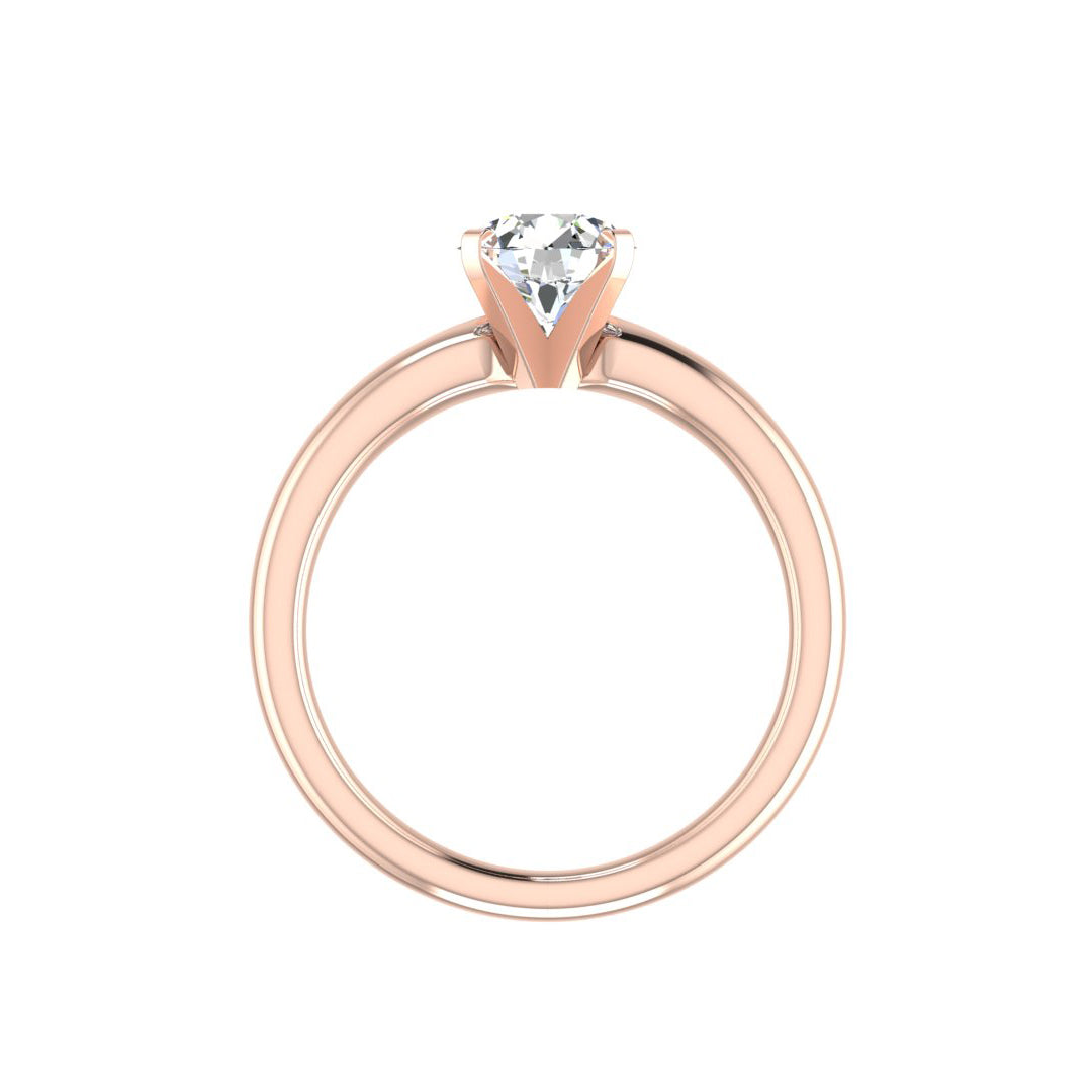 Lillian 4 Prong Solitaire Engagement Ring