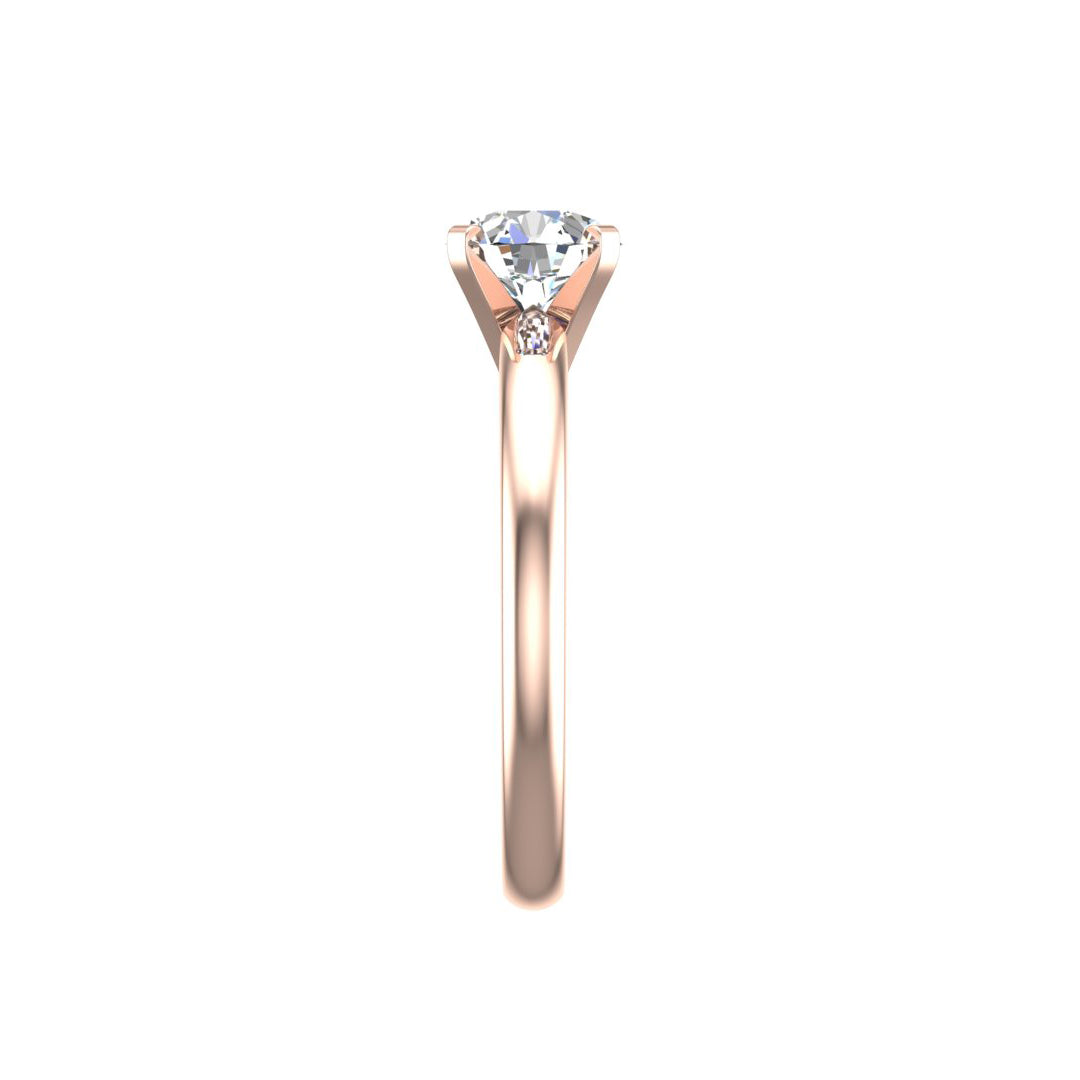 Lillian 4 Prong Solitaire Engagement Ring