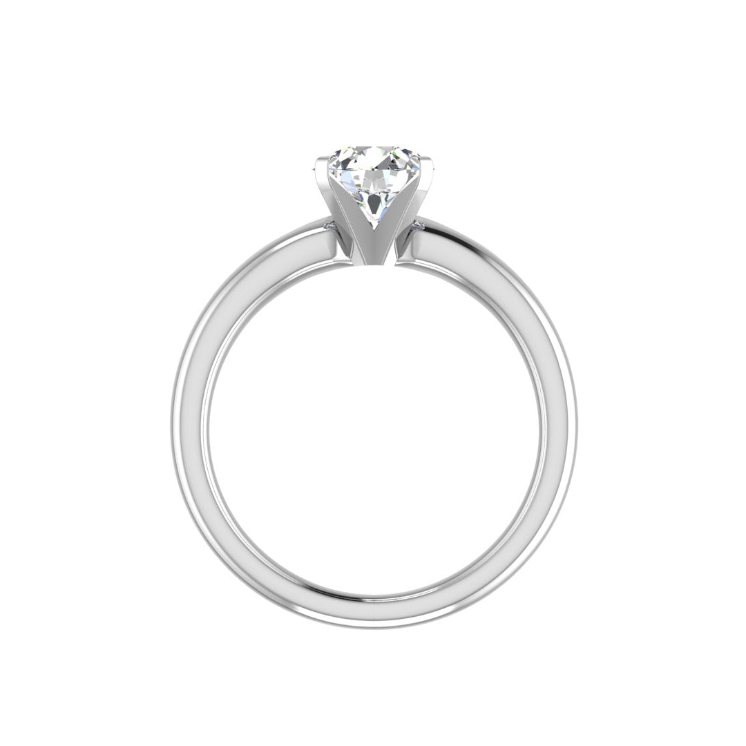 Lillian 4 Prong Solitaire Engagement Ring
