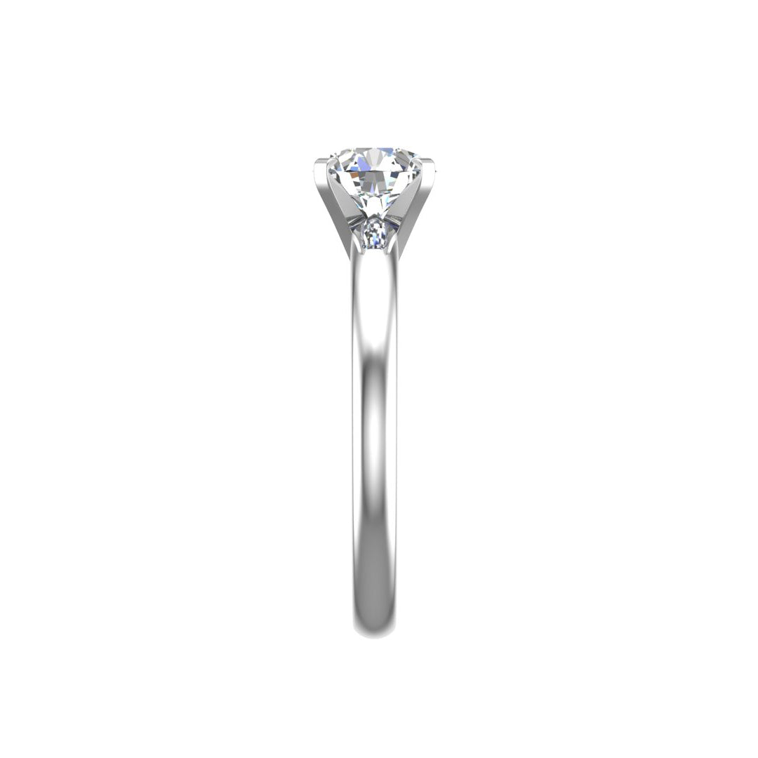 Lillian 4 Prong Solitaire Engagement Ring