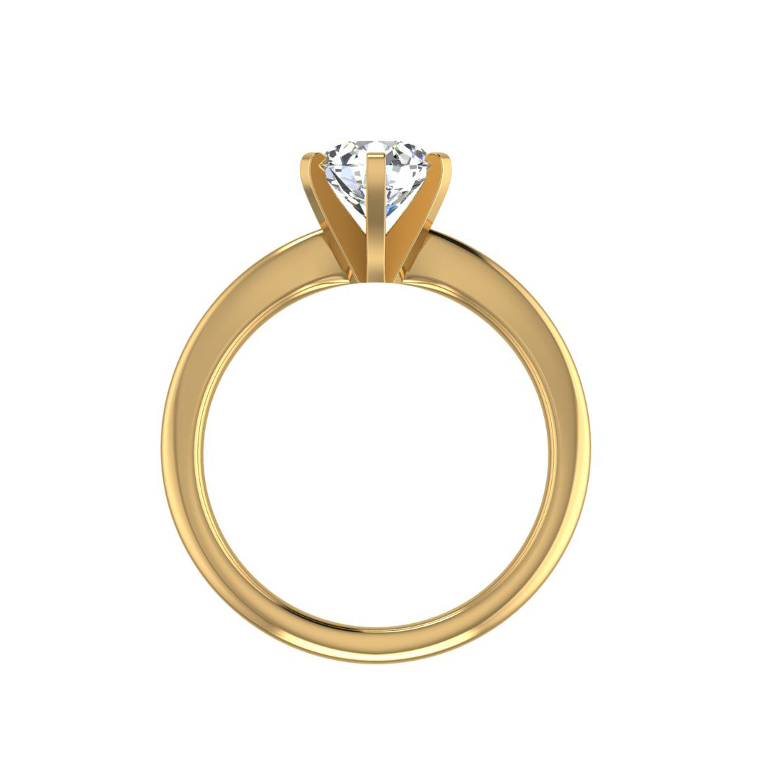 Maria 6 Prong Solitaire Engagement Ring