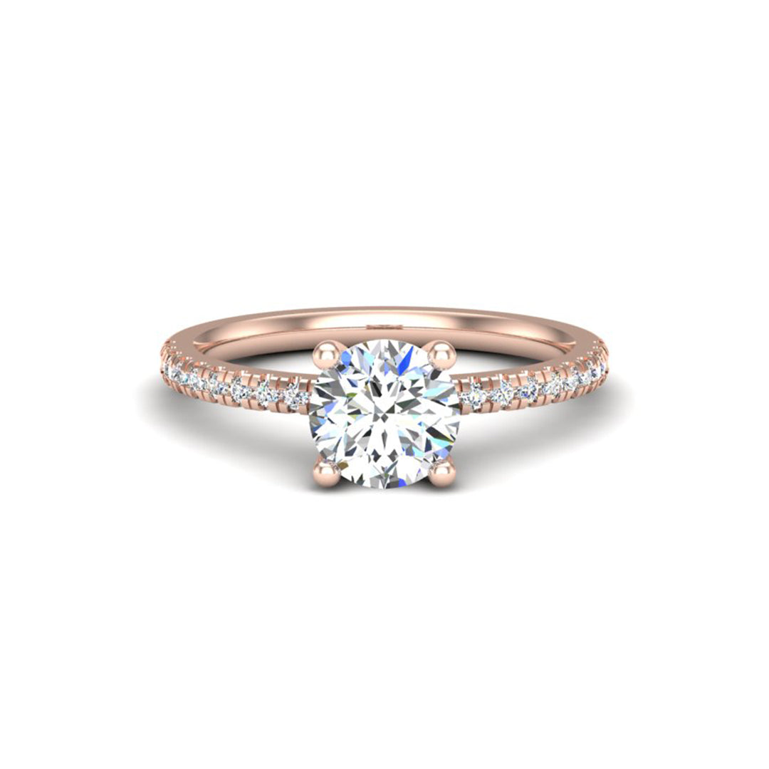 Kennedy Pave Engagement Ring