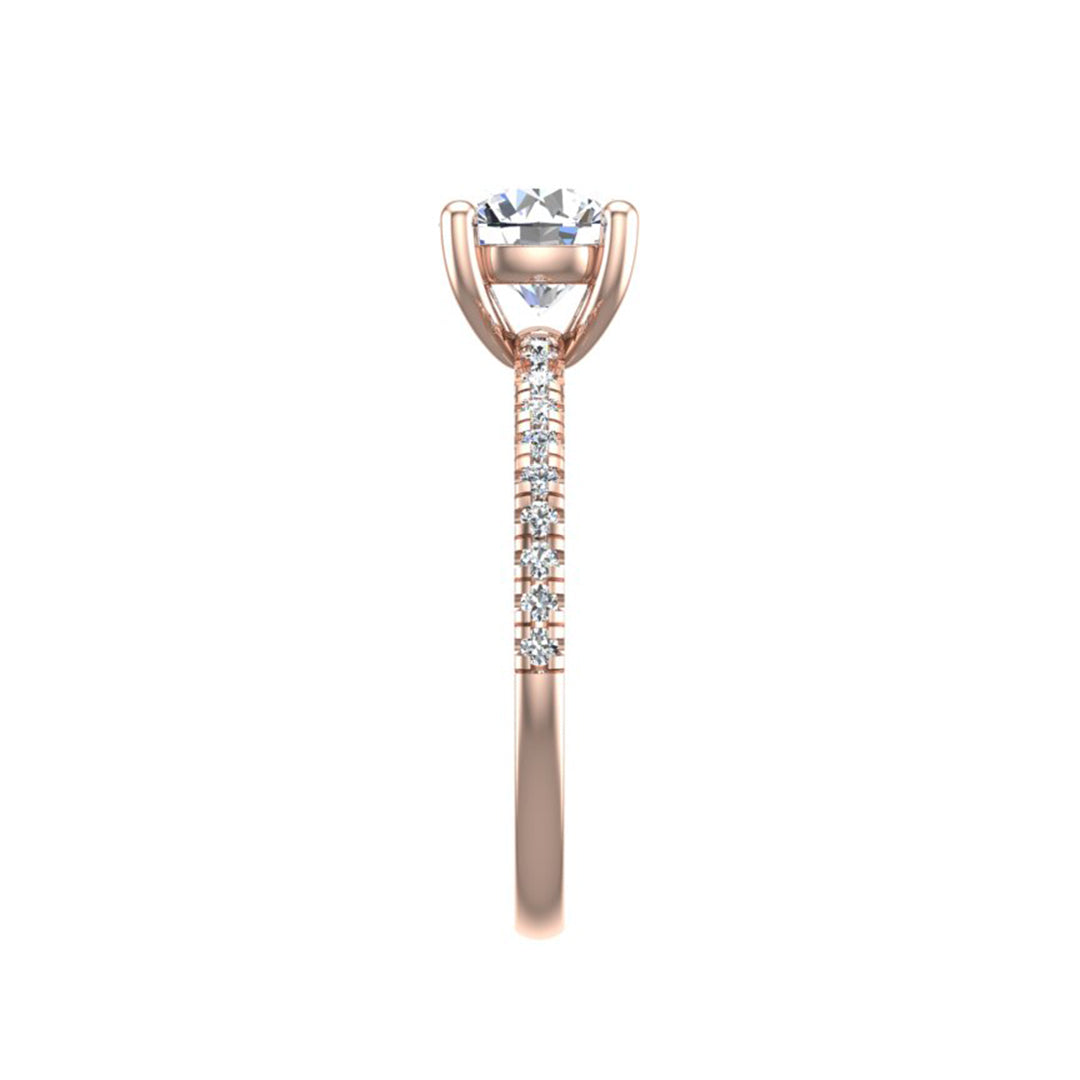 Kennedy Pave Engagement Ring