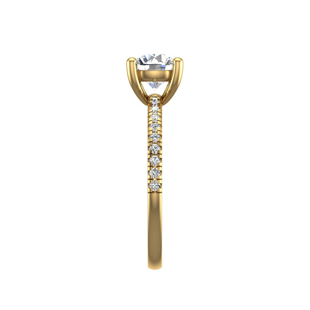 Kennedy Pave Engagement Ring