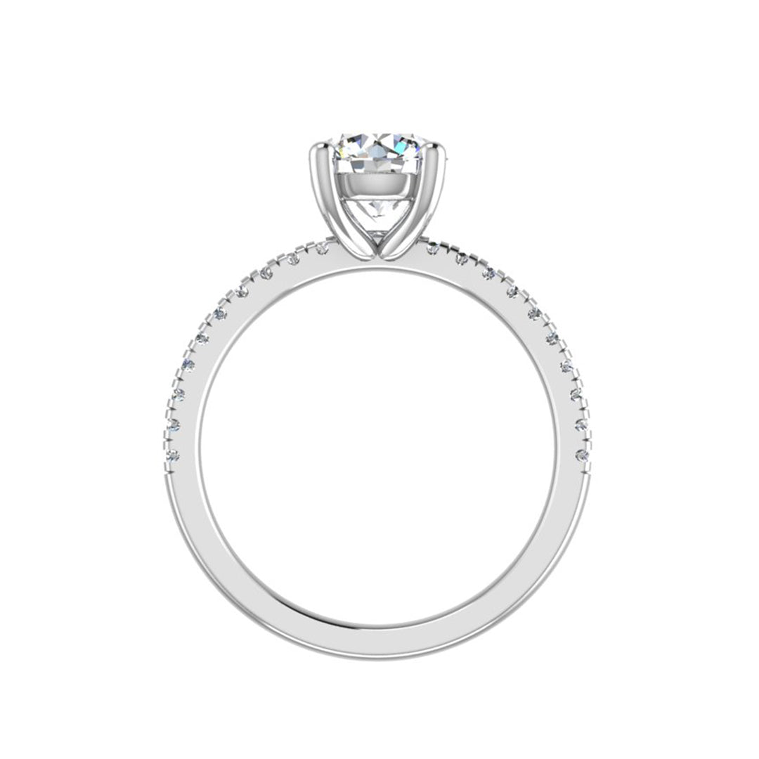 Kennedy Pave Engagement Ring