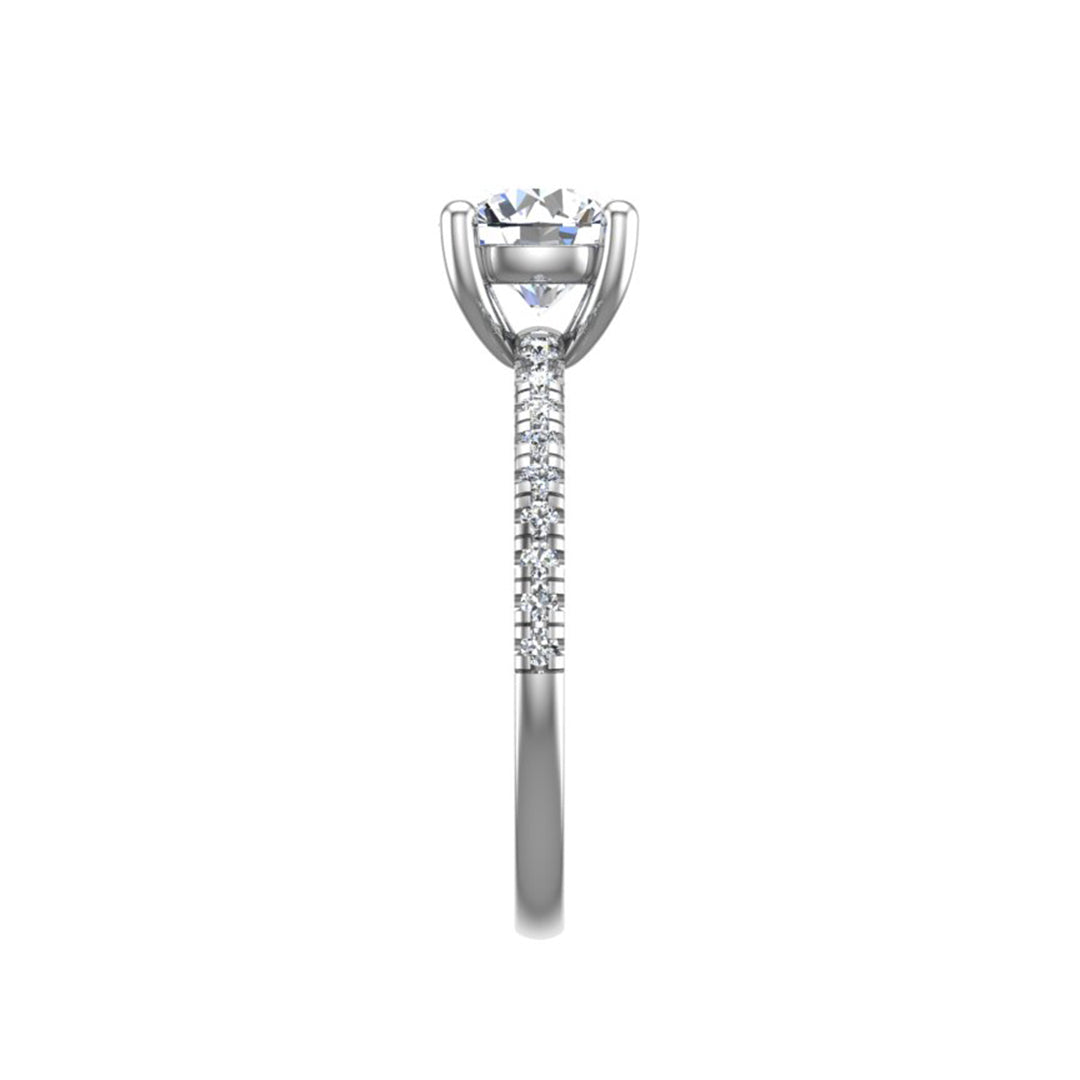 Kennedy Pave Engagement Ring