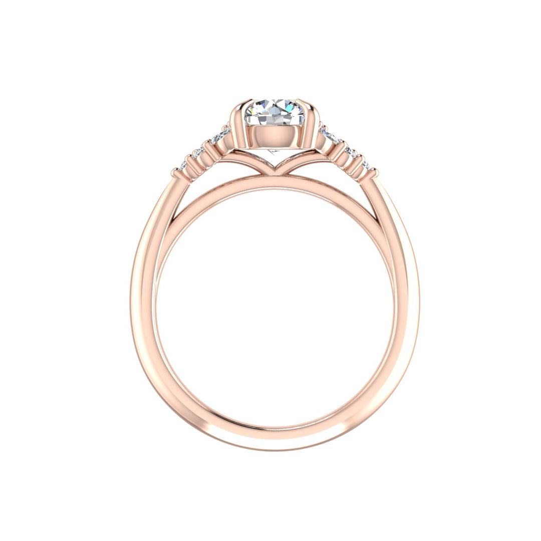 Allison Accented Engagement Ring