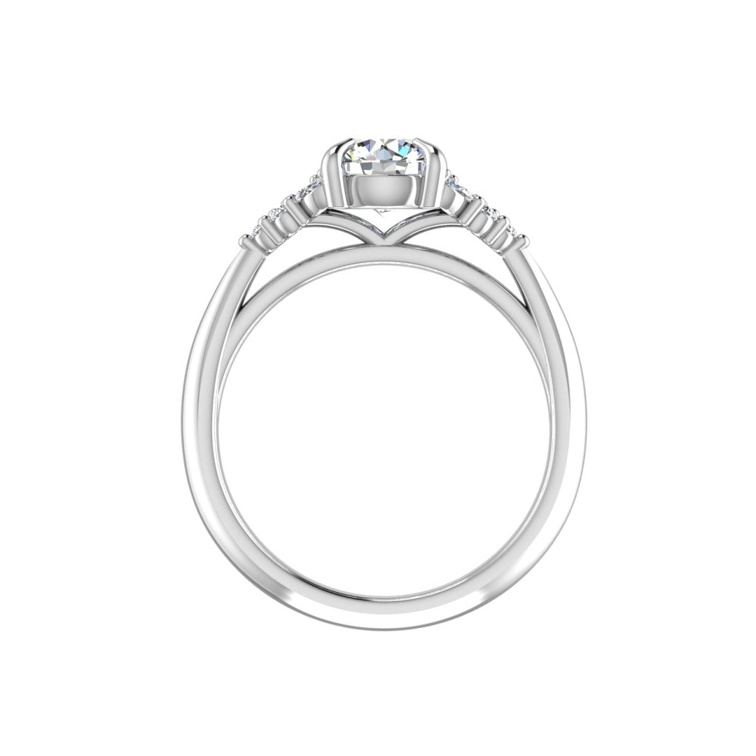 Allison Accented Engagement Ring