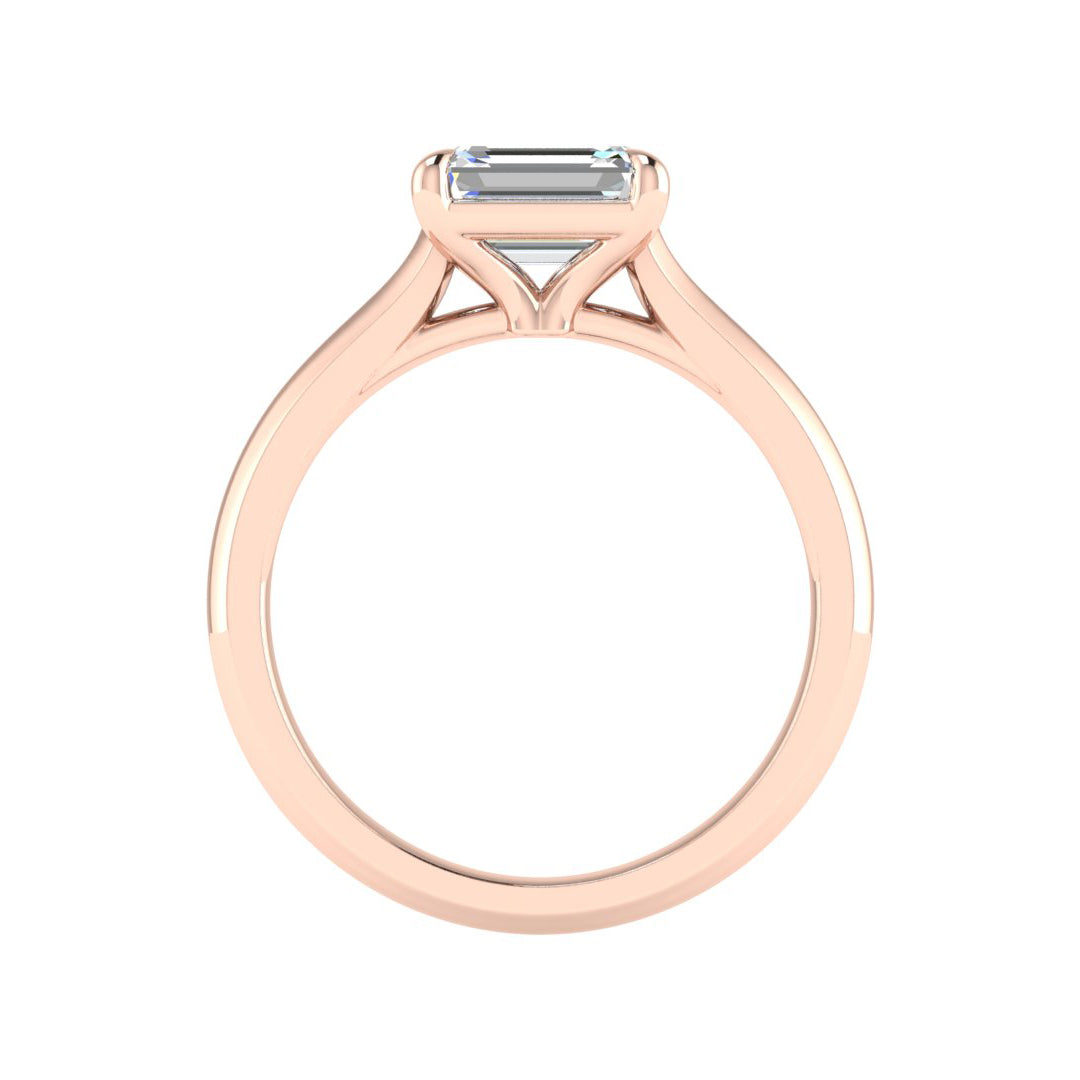 Ayesha 4 Prong Ayesha 4 Prong East-West Solitaire Engagement Ring