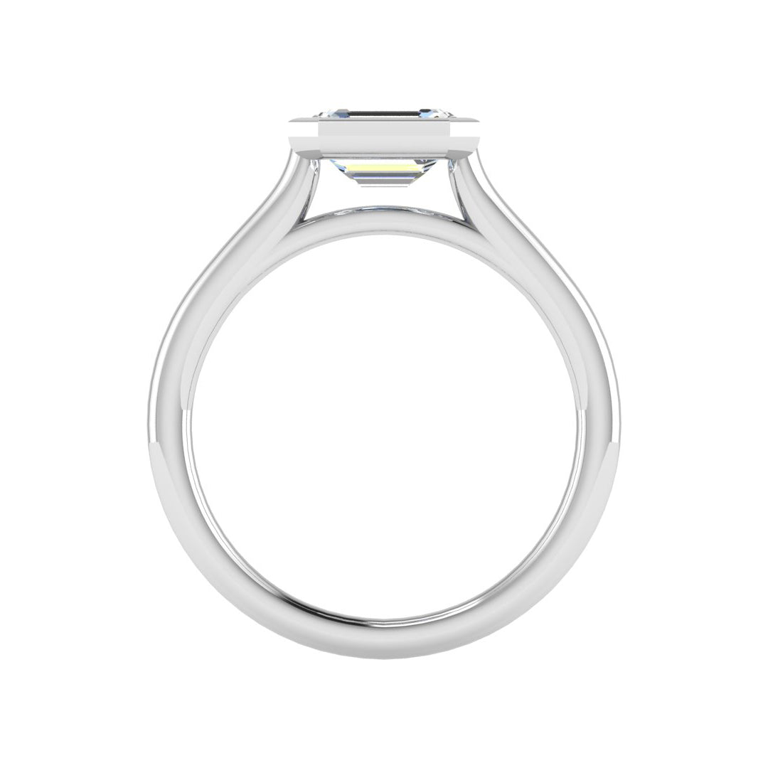 Harper Bezel Cathedral Solitaire