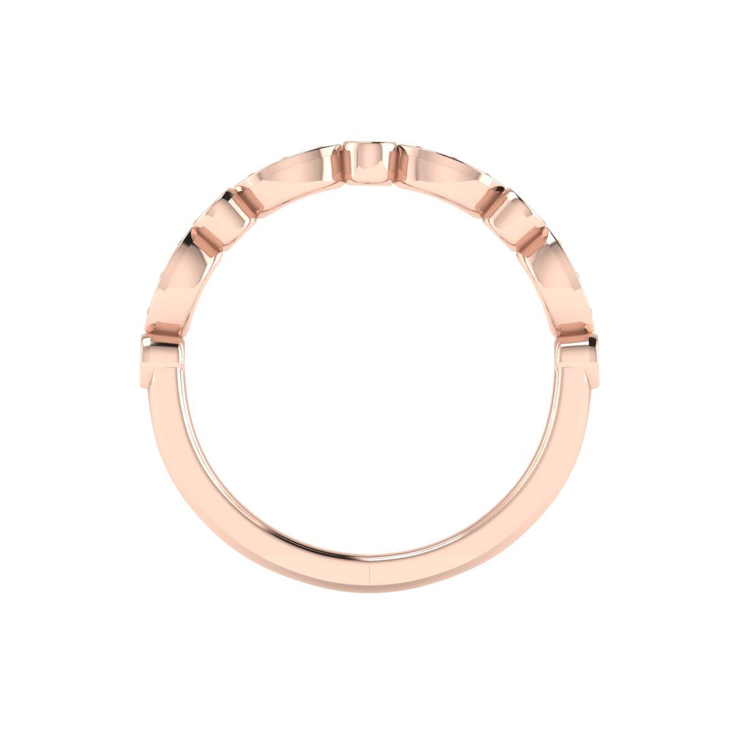 Matching Band for Avery Alternating MQ/RD diamond band