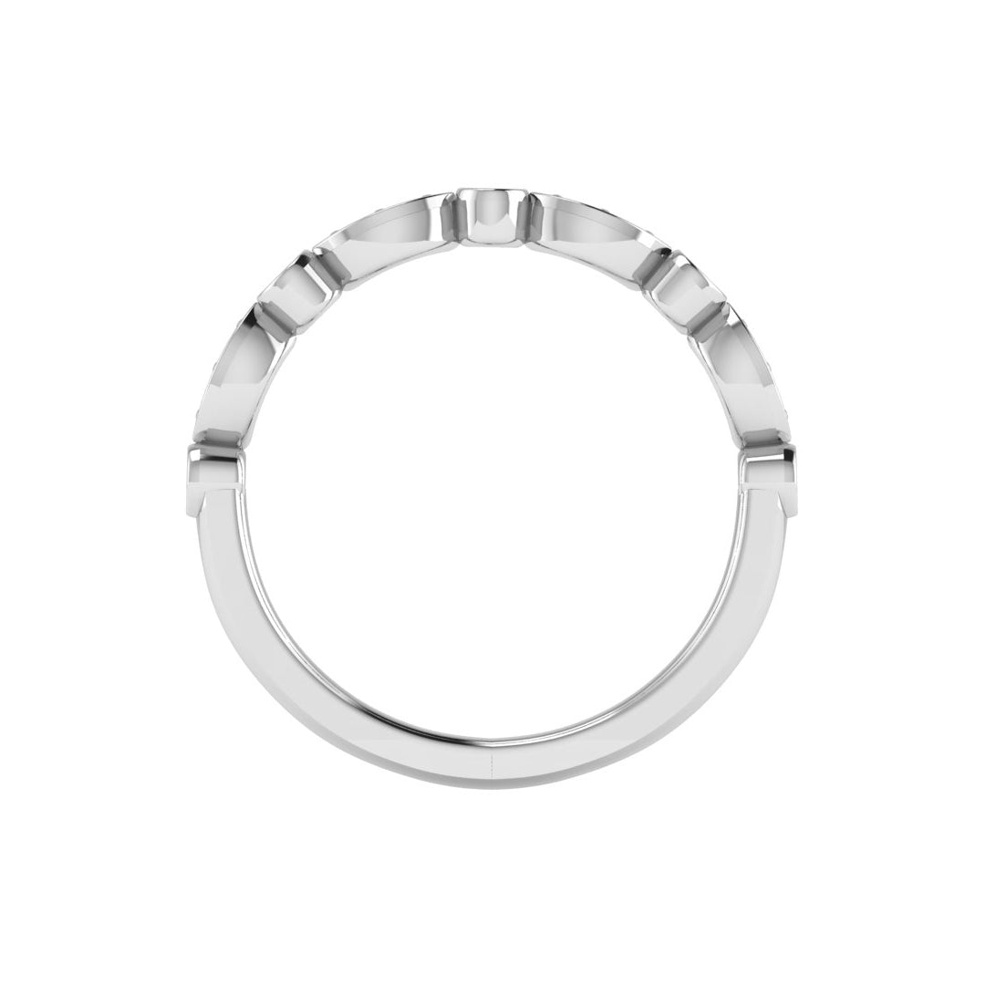 Matching Band for Avery Alternating MQ/RD diamond band
