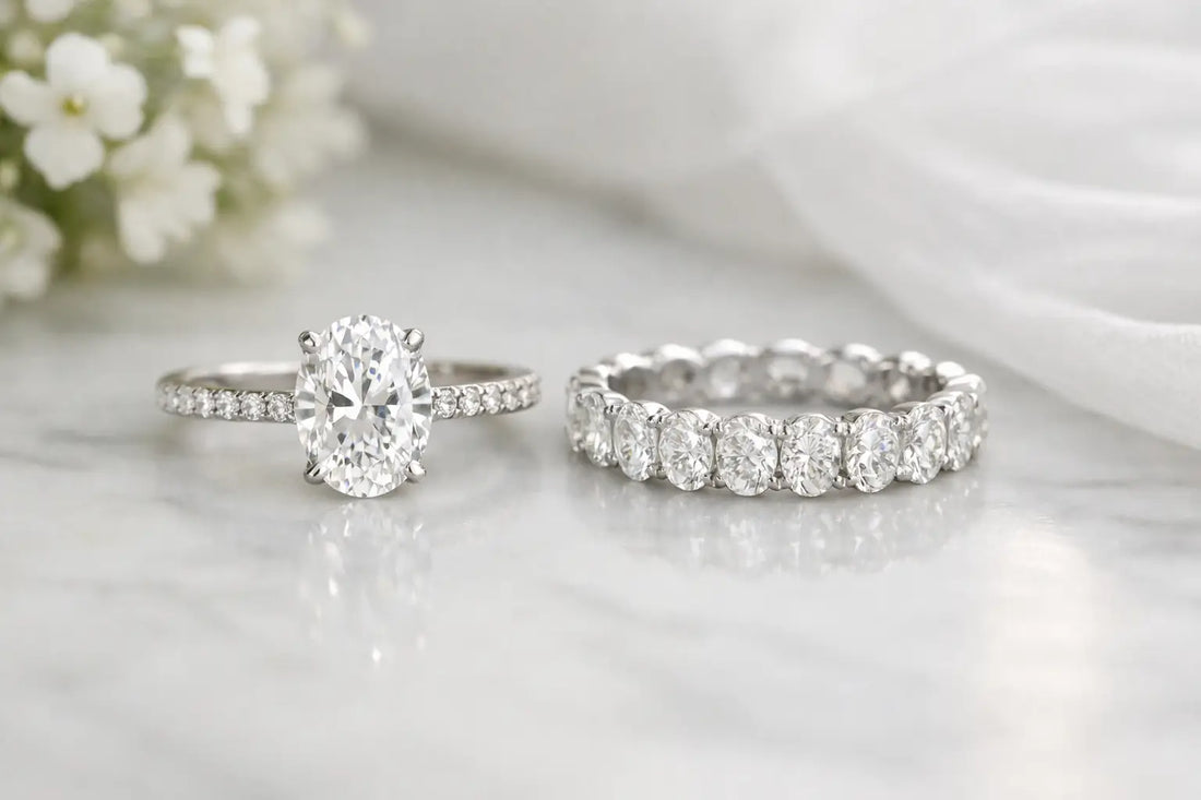 Engagement Rings and Wedding Bands Oval