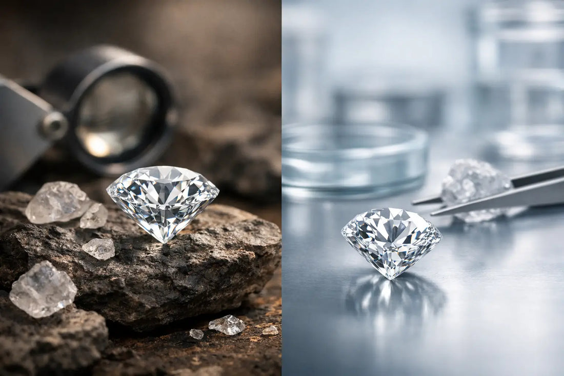 What Is the Difference Between Natural Diamonds and Lab Diamonds?