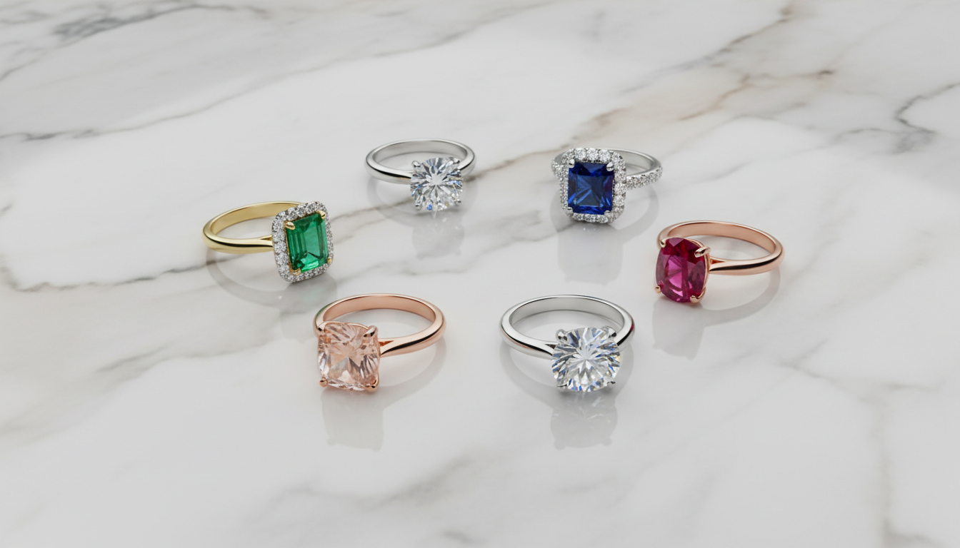 Do Engagement Rings Have to Be Diamonds?