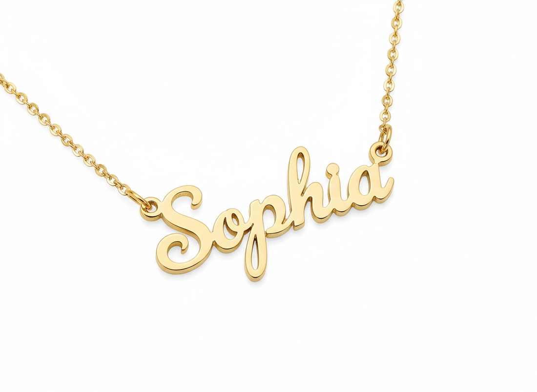 Names & Initials Pendants on Chains