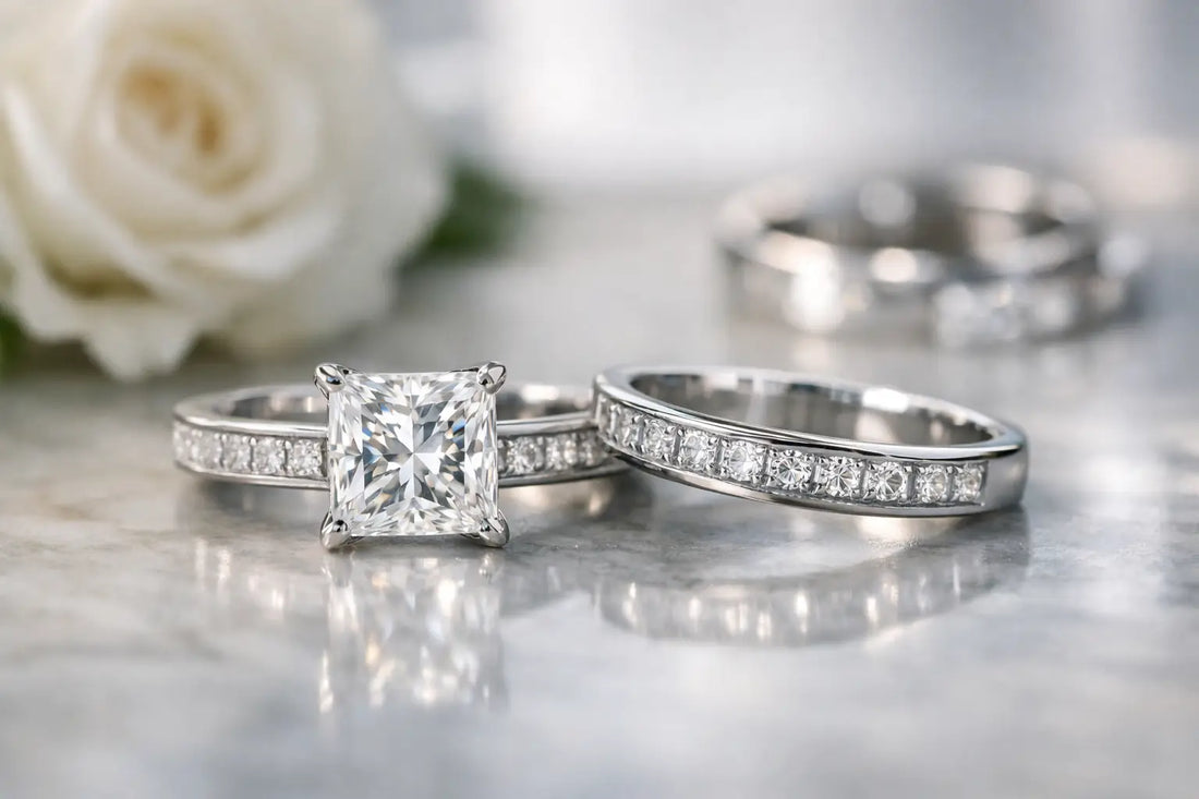 Engagement Rings and Wedding Bands Princess Cut