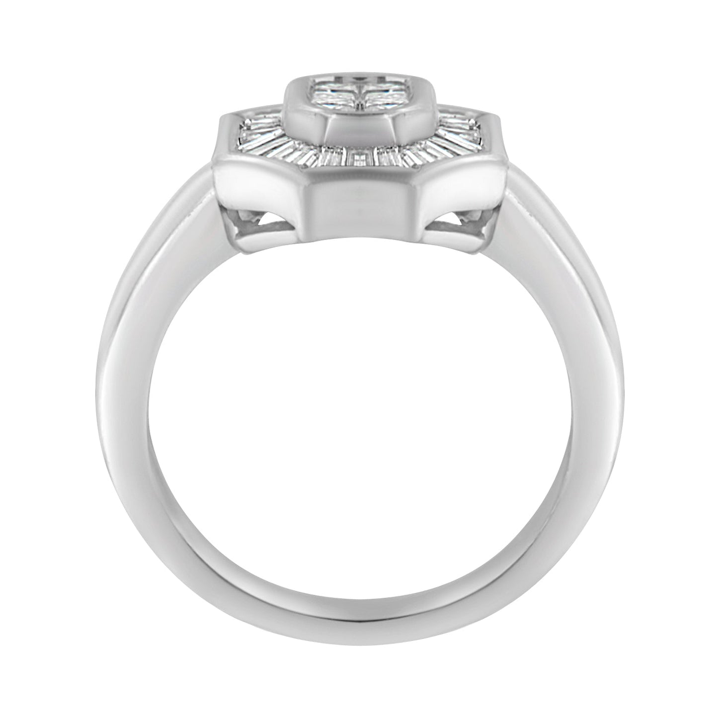 14k-white-gold-1.00-cttw-baguette-and-princess-cut-diamond-cocktail-art-deco-style-ring-(h-i-color,-si1-si2-clarity)---size-7