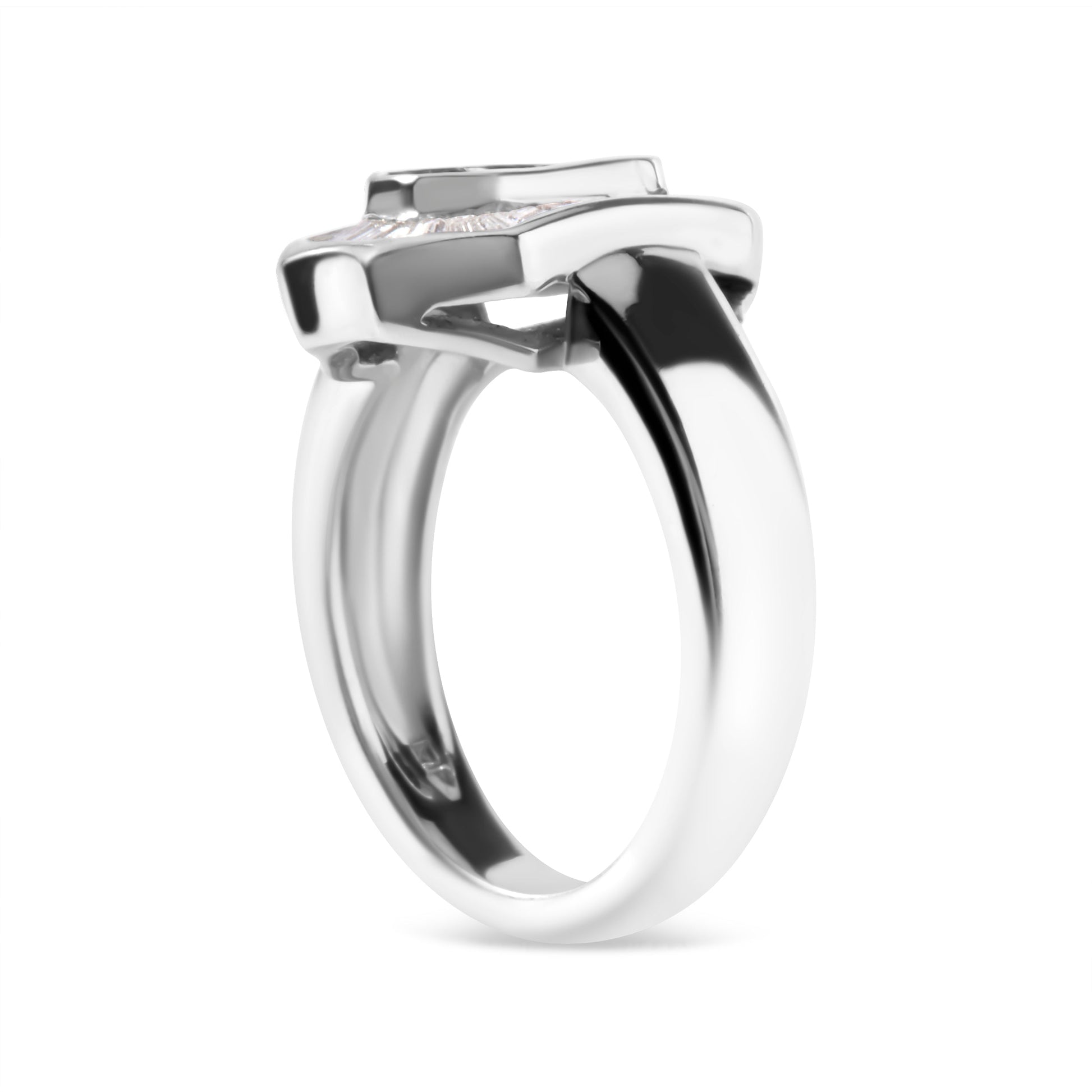 14k-white-gold-1.00-cttw-baguette-and-princess-cut-diamond-cocktail-art-deco-style-ring-(h-i-color,-si1-si2-clarity)---size-7