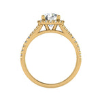 Grace Halo Engagement Ring