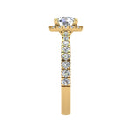 Riley Halo Engagement Ring
