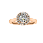 Layla Halo Engagement Ring
