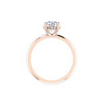 Savannah Hidden Halo Engagement Ring