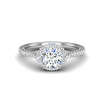 Hannah Diamond Halo Engagement Ring