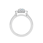 Piper Halo Engagement Ring