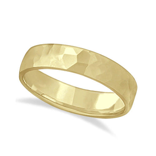Allurez 14 K Yellow Gold Wedding Band