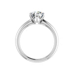 Olivia Knife Edge 6 prong Tiffany Solitaire