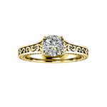Emma 4 Prong Solitaire Engagement Ring
