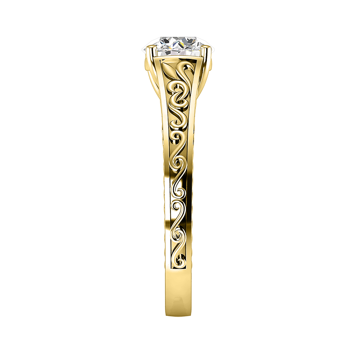 Emma 4 Prong Solitaire Engagement Ring