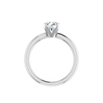 Leah 4 Prong Solitaire Engagement Ring