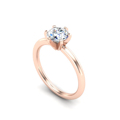 Ilana 6 Prong Solitaire Engagement Ring