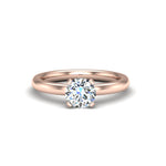 Lillian 4 Prong Solitaire Engagement Ring
