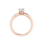 Lillian 4 Prong Solitaire Engagement Ring