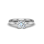 Lillian 4 Prong Solitaire Engagement Ring