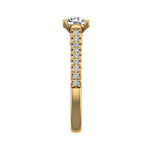Gianna French Pave Cathedral Engagement Ring