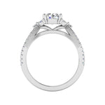 Scarlett Vintage Diamond Crossover Ring