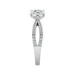 Scarlett Vintage Diamond Crossover Ring