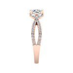 Scarlett Vintage Diamond Crossover Ring