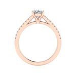 Camila Split Pave Cathedral Engagement Ring